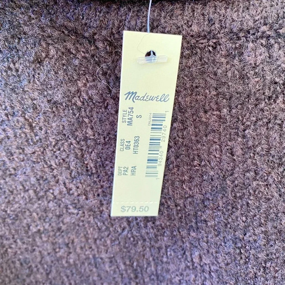 NWT Madewell Fulton Puff Neck Trim Pullover Small - Picture 8 of 11